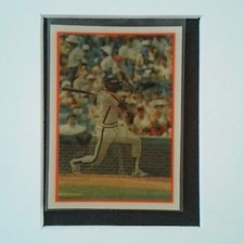 #175 Kevin Bass 1987 Sportflics Base Card Houston Astros