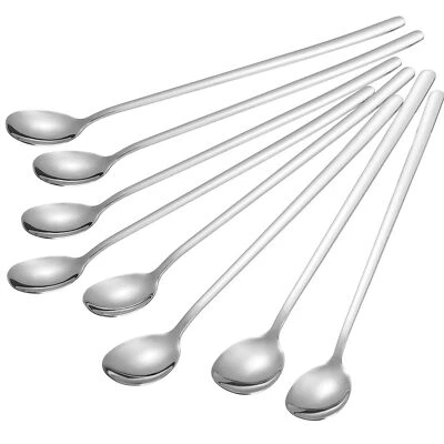 	Long Handle Iced Tea Stirring Spoons Stainless Steel Cocktail Stirring Spoon... - Image 1 of 4