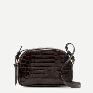 J. Crew $148 Leather Devon Camera Bag - Picture 1 of 7