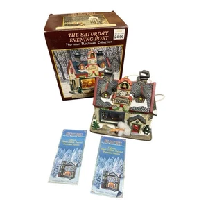 Colección Norman Rockwell Feliz Cumpleaños Miss Jones Escuela Casa Vacaciones - Imagen 1 de 6