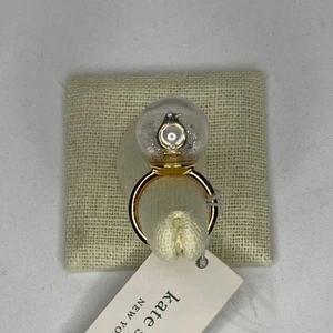 Anello Kate Spade amici artici pinguino globo di neve misura 6 - Foto 1 di 9