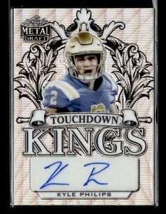Leaf Metal Draft 2022 #TK-KP1 Kyle Philips Touchdown Kings onda automática/30 UCLA - Imagen 1 de 2