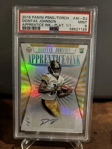 2019 Panini Passing the Torch - Apprentice Ink Diontae Johnson #AI-DJ Platinum  - Picture 1 of 2
