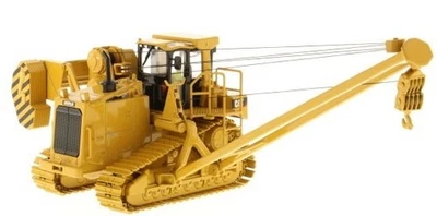 DIECAST MASTERS, Camion posatubi CATERPILLAR 587T con figurina, 1/50,  DCM85272 - Immagine 1 di 4