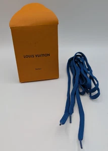 LOUIS VUITTON Blue LACES For Sneakers NEW - Picture 1 of 5