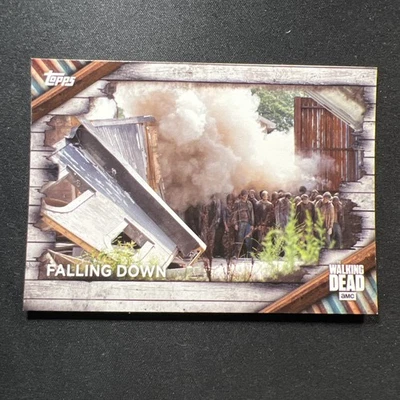 2017 Topps: AMC Walking Dead #35 "Falling Down" 📺🐷🎬 - Image 1 of 2