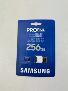 Samsung - Pro Plus 256GB microSDXC Memory Card - Picture 1 of 6
