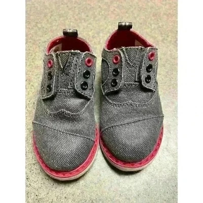 Tom's Shoes niños pequeños gris oscuro Foto 1 de 4