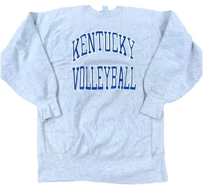 Moletom Vintage Kentucky Wildcats Masculino XXL Champion Tecido Reverso EUA 80s Crew - Imagem 1 de 4
