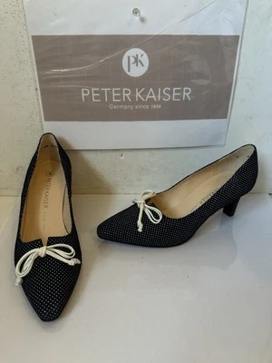 Peter Kaiser Zapatos de Cuero Inteligentes Sin Cordones Talla UK 4 EU 37 Nuevos Foto 1 de 4