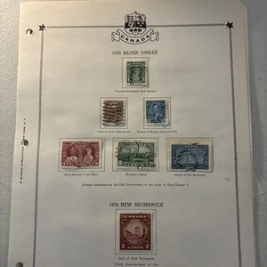 Collection Of British Mint Used On Cards All Canada Sports Issues Hockeyn5a - Picture 1 of 10