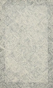 Modern Abstract Patterned Area Rug 5x8 Hand-knotted Wool Oriental for Any Room - Picture 1 of 9