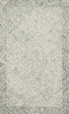 Modern Abstract Patterned Area Rug 5x8 Hand-knotted Wool Oriental for Any Room - Image 1 of 4