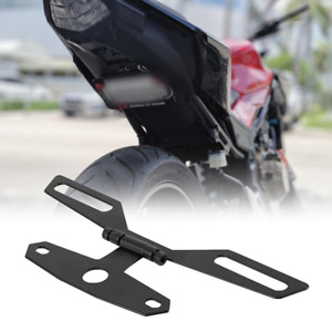 Adjustable Black Tail Tidy Fit For Motorbike Motorcycle License Plate Bracket