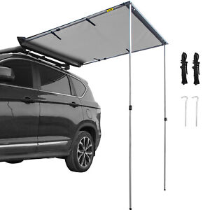 VEVOR Car Tent Awning Rooftop SUV Truck Camping Travel Sunshade Canopy 4.6'x6.6'