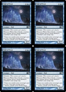 MTG - 4x WALL OF FROST - M14/Core Set 2014 (U) - Picture 1 of 1