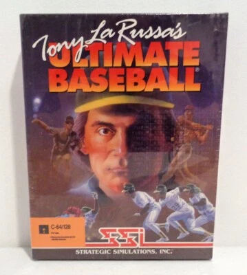 Tony LaRussa's Ultimate Baseball SSI STRATEGIC SOLUTIONS Commodore 64/128 SEALED - Image 1 of 4