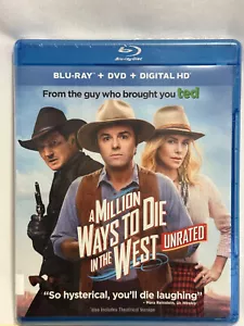 A Million Ways to Die in the West (Blu-ray/DVD, 2014, 2-Disc Set --BRAND NEW - - - Picture 1 of 2