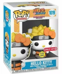 Funko Pop Animation Sanrio X Naruto Hello Kitty *Target Exclusive #1019 w/ Case - Picture 1 of 1