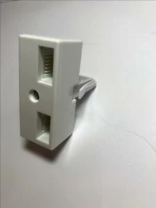 Lote de 50 x adaptador de zócalo BT LJU de uno a doble conector joblot a granel de trabajo - Imagen 1 de 4