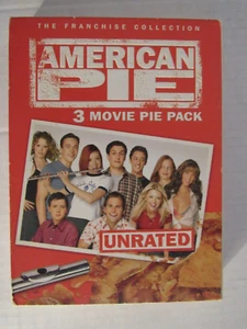 American Pie: 3 Movie Pie Pack (DVD, 2005, 3-Disc Set, Widescreen)Comedy/Romance - Imagen 1 de 2