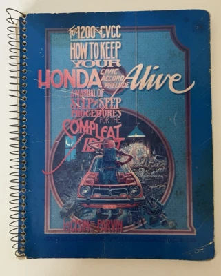 Honda Civic Accord Prelude Repair Manual How to Keep Your Car Alive - Image 1 of 4