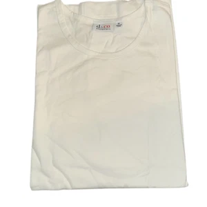 Denim & Co Essentials Women 3X Cotton Jersey Oversized Scoop Neck Tee White NWT - Picture 1 of 6