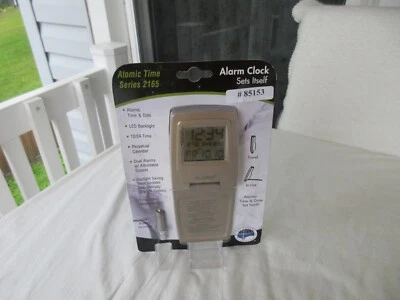 New~~ LaCrosse Tech Atomic Time Alarm Clock LED Digital Series 2165 - Image 1 of 4
