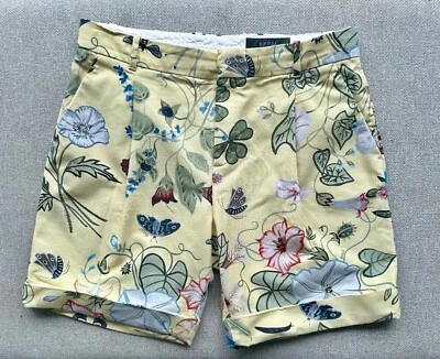 Gucci ladies Botanical print shorts IT 42 - Image 1 of 4