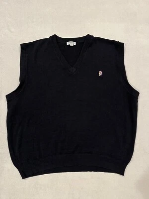 Edwards Knit V Neck Sweater Vest Shinnecock Hills Golf Club Top 100 Men Size XXL - Image 1 of 4