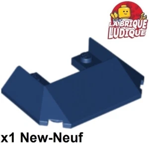 Lego 1x slope brique pente inclinée 45 6x4 toit train roof bleu foncé 13269 NEUF - Imagen 1 de 1