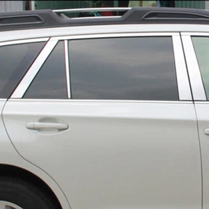 For Subaru Outback 2015-2017 Stainless Steel Window Pillar Post Strip Cover Trim - Picture 1 of 6