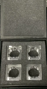 PATRICK GUILBAUD TIPPERARY CRYSTAL X8 NAPKINS RINGS NEW - Picture 1 of 6