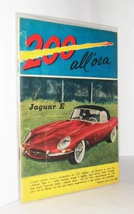 200 ALL'ORA - SUPPLEMENTO ALL'INTREPIDO N. 14 DEL 4 APRILE 1961 - JAGUAR TIPO E - Picture 1 of 3