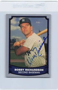 1988 Pacific #74 Bobby Richardson Yankees Signed Auto *J9571 - Picture 1 of 2