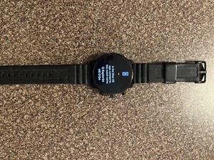 Fossil Gen 3 Explorist Smartwatch 46mm Stainless Steel Black with Silicone Band - Picture 1 of 2