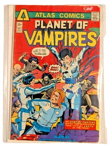 ATLAS Comics #3 (July 1975) PLANET OF VAMPIRES Comic Book - Picture 1 of 6