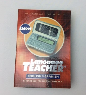 ECTACO ES600T English - Spanish Electronic Talking Dictionary - Image 1 of 3