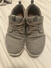 Womens Gray Toms Tennis Shoes Lace Low Rise Light Size 6.5