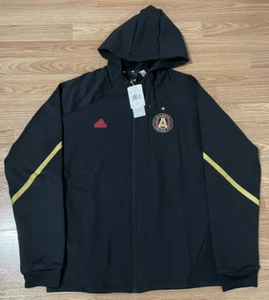 Atlanta United FC MLS ADIDAS 2024 SCHWARZE HYMNE JACKE HERREN LARGE L $ 110 IQ0730 - Bild 1 von 6