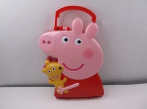 Peppa Pig Carry Case Toy Storage with Handle VTG 2003 - Picture 1 of 3