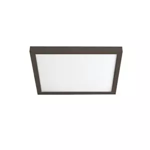 WAC Lighting Square Flush Mount LED Light 11" 3000K, Bronze , FM-11SQ-930-BZ - Picture 1 of 3