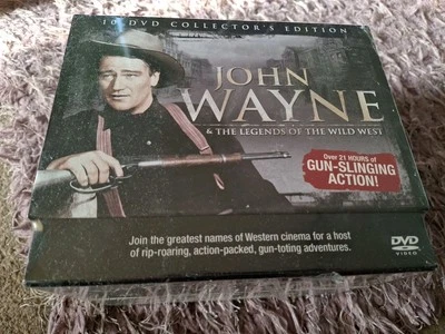 John Wayne And The Legends Of The Wild West - DVD Box Set - Cert (E) SEALED - Image 1 of 4