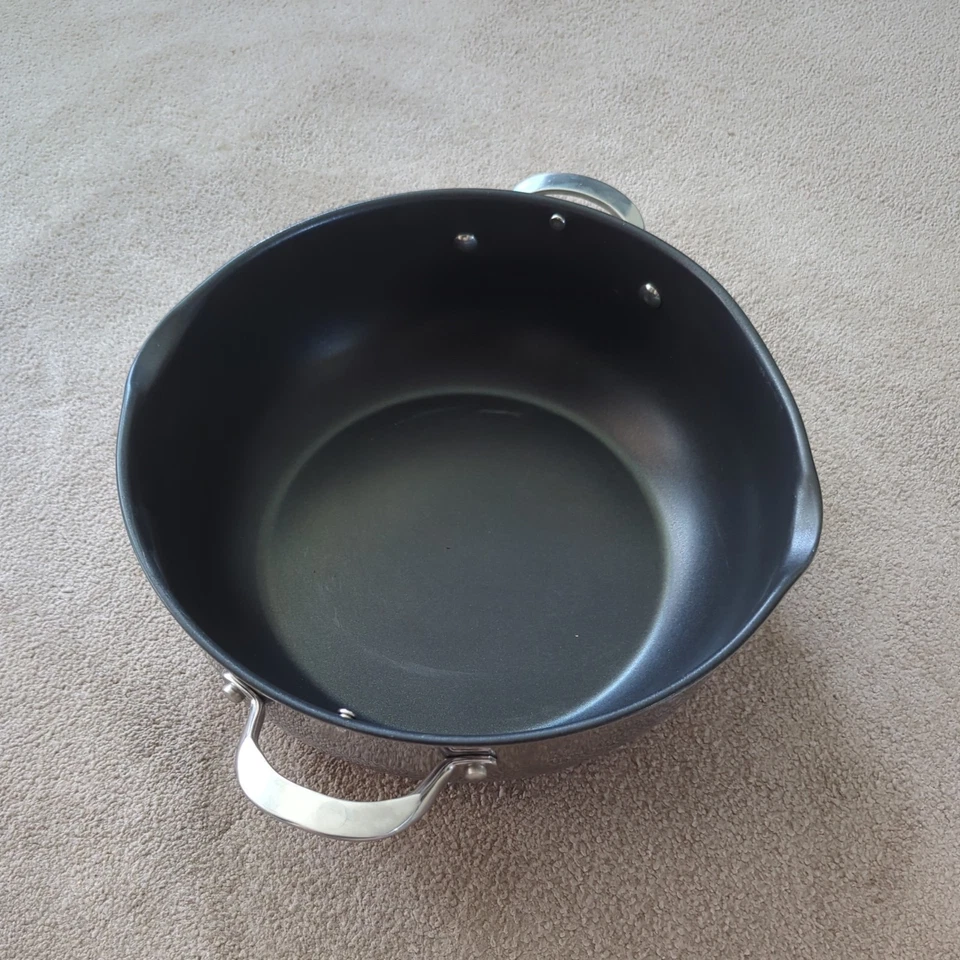 Cooks Essentials USA Impactbase 6.8L large cooking pot Stainless Steel  - Image 1 of 3