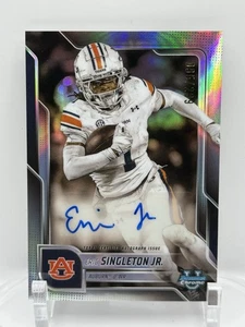 Bowman University 2025 cromo - Eric Singleton Jr. (auto) refractor/299 - Imagen 1 de 2