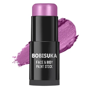 Lila Gesicht Körper Farbe Stick, Creme Blendbar Auge Schwarz Sticks für Sport, Wasser - Bild 1 von 6