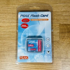 Compact Flash Card 256MB Peak Camera Accessory Memory Storage New Unused - Picture 1 of 6