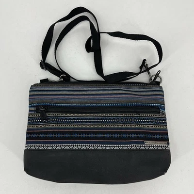 Bolsa tiracolo Dakine Jacky bolsa de viagem preta com zíper compartimento asteca - Imagem 1 de 4