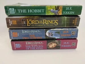 The Lord of the Rings Trilogy And The Hobbit by J.R.R. Tolkien - Paperback Set - Imagen 1 de 5