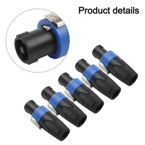 Reliable 5pcs For NL4FC Audio Connectors Female for Clear Sound Transmission - Zdjęcie 1 z 12